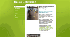 Desktop Screenshot of dallascohousing.org